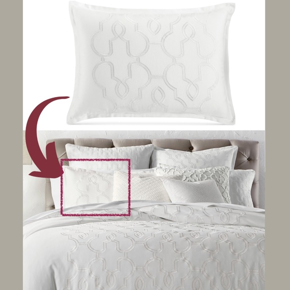Hotel Collection Other - NEW Hotel Collection Inlay Cotton (1) King Sham Pillow